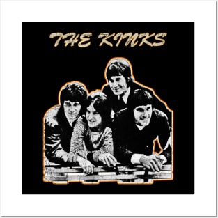 Retro The Kinks Posters and Art